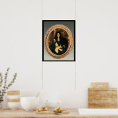 未知人ポートレート ポスター (キッチン)