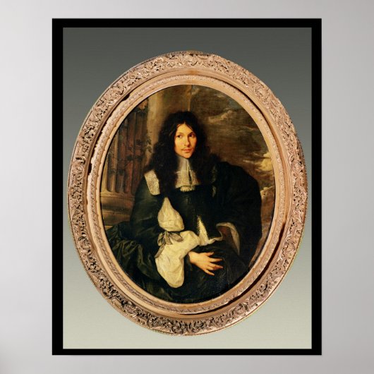 未知人ポートレート ポスター (正面)