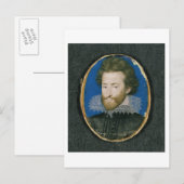 未知人ポートレート ポストカード (正面/裏面)