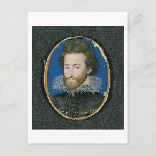 未知人ポートレート ポストカード (正面)