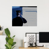 未知兵士の墓、敬礼 ポスター (ホームオフィス)