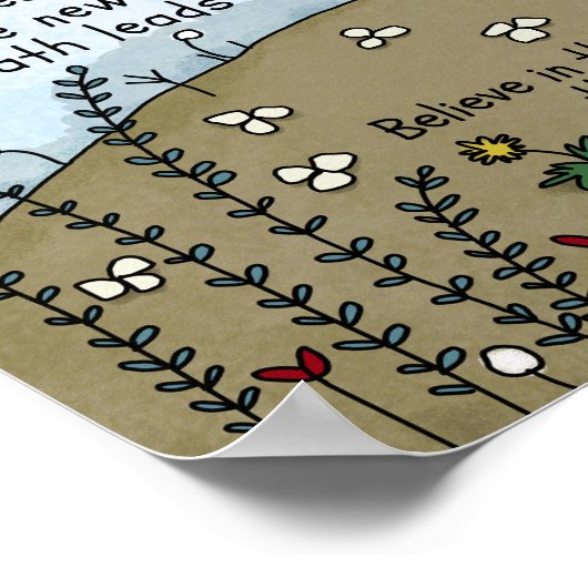 未知地 ポスター (角)