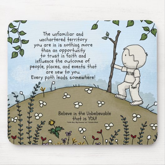 未知地 マウスパッド (正面)