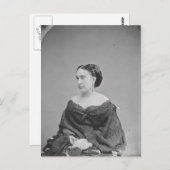 未知女性の内戦ポートレート ポストカード (正面/裏面)