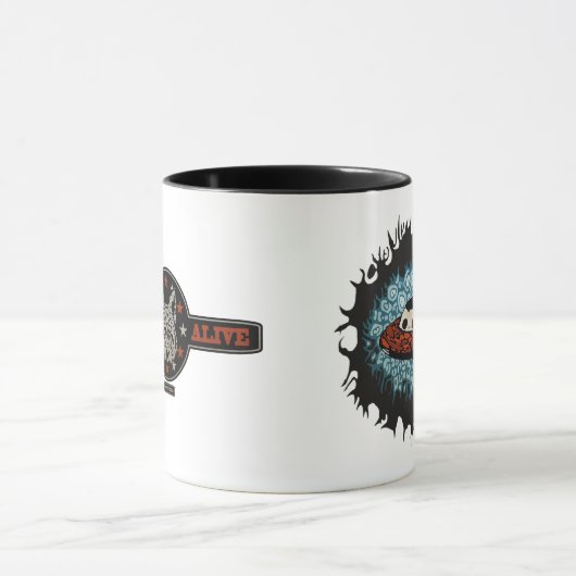 未確認の信者のマグ マグカップ (中央)