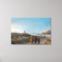 未確認の小写真を持つイタリアの風景