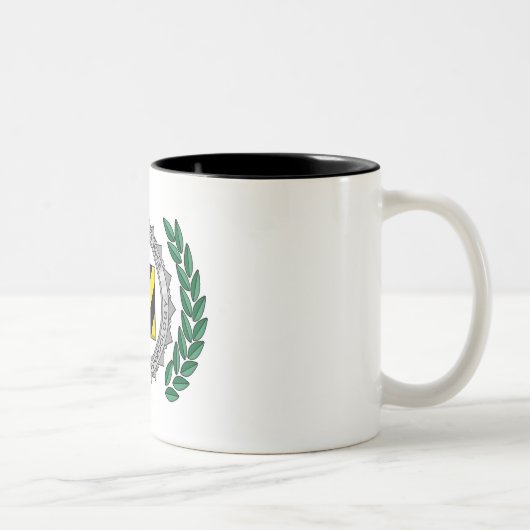 未確認動物学の危険の実験室大学 ツートーンマグカップ (右)