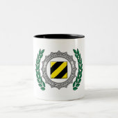 未確認動物学の危険の実験室大学 ツートーンマグカップ (中央)