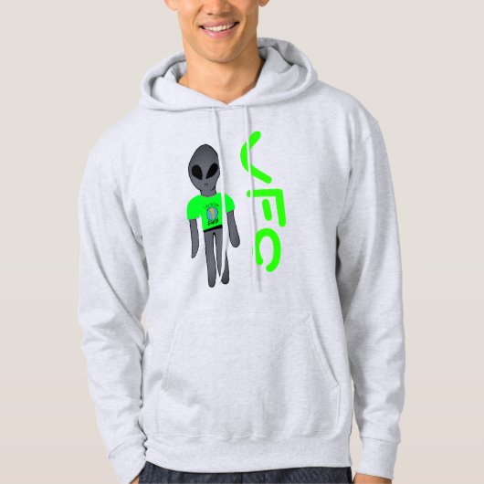 未確認飛行物体 パーカ (正面)