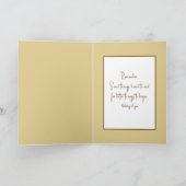 未舗装道路の古いスーツケース カード (内部)