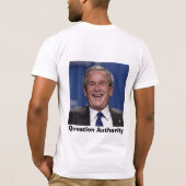 未解答の質問 Tシャツ (裏面)