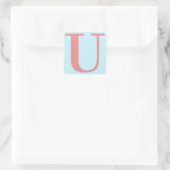 未記入ロゴシール スクエアシール (バッグ)