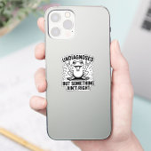 未診断だけど何かがおかしいカエル シール (スマートフォン)