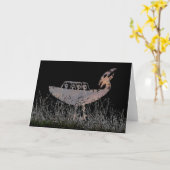 未識別オブ飛んでいるジェクト カード (黄色い花)