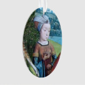 未識別ヴァージン殉教者[St. Cecilia(?)] オーナメント (正面)