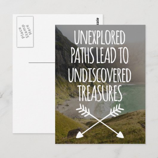 未踏査道 ポストカード (正面/裏面)