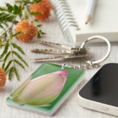 未開のユリの球根、ダーバン植物 キーホルダー (正面右)