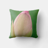 未開のユリの球根、ダーバン植物 クッション (裏面)