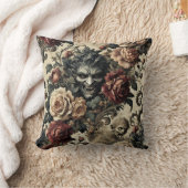 未開の聖域 – ゴシックビクトリアンデザイン クッション (ブランケット)