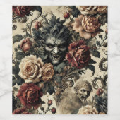 未開の聖域 – ゴシックビクトリアンデザイン ワインラベル (シングルラベル)