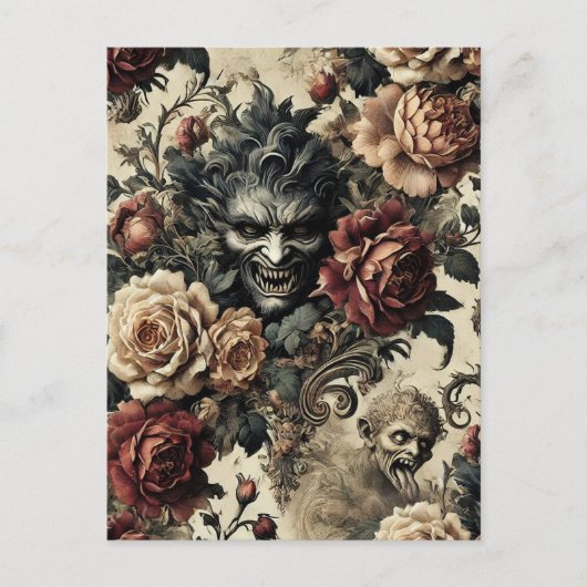 未開の聖域 – ゴシックビクトリアン シーズンポストカード (正面)