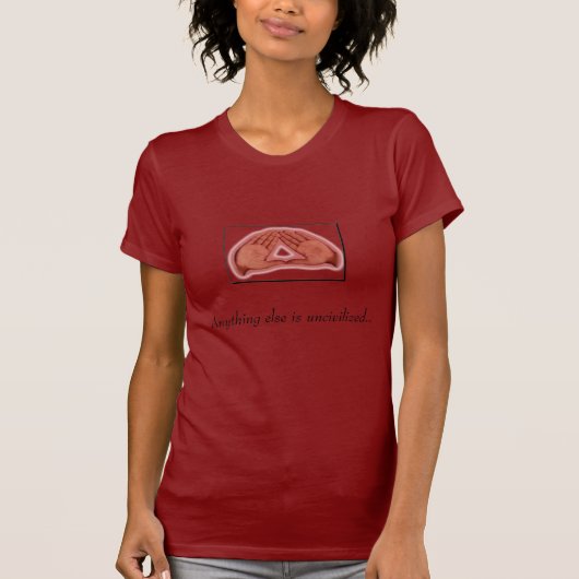 未開。 Tシャツ (正面)
