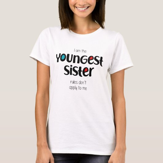 末っ子の妹 Tシャツ (正面)