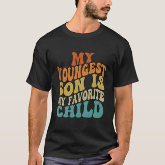 末っ子の息子が一番好きな子 Tシャツ