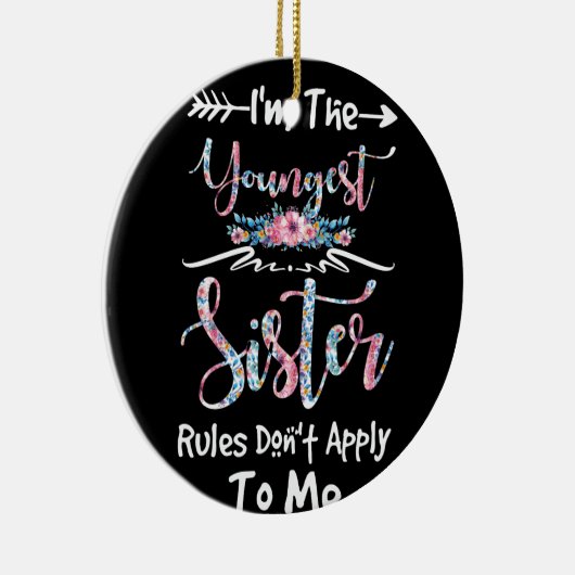 末の妹の規則は私には適用されない セラミックオーナメント (右)