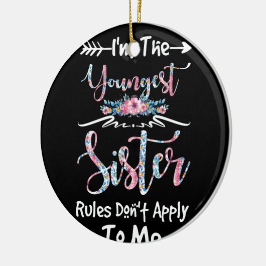 末の妹の規則は私には適用されない セラミックオーナメント (左)
