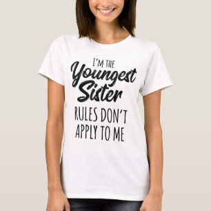 末妹の規則は私に適用しなおもしろいい Tシャツ