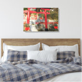 末広大神神社（フォーチュンカエル神社） キャンバスプリント (インサイチュ (寝室))