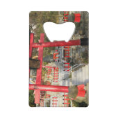 末広大神神社(フォーチュンカエル神社) クレジットカード栓抜き (正面)