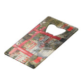 末広大神神社(フォーチュンカエル神社) クレジットカード栓抜き (正面アングル)