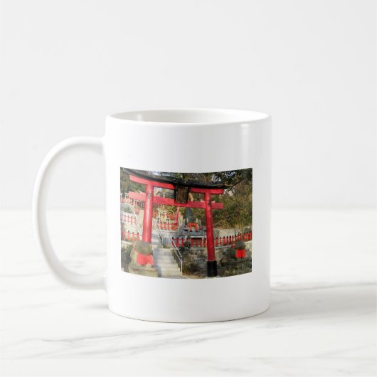 末広大神神社(フォーチュンカエル神社) コーヒーマグカップ (左)