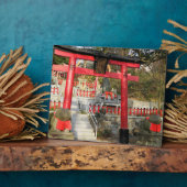 末広大神神社（フォーチュンカエル神社） フォトプラーク (側面)