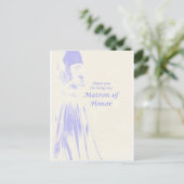 末永く仕えて有難う ポストカード (スタンド正面)