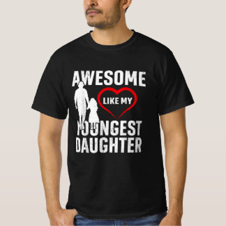 末素晴らし娘の父の日のように Tシャツ