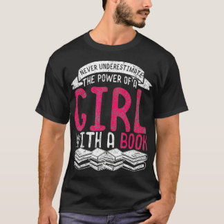 本おたく図書館司書ブックワーム女の子の女の子ギフト読 Tシャツ