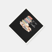 本おたく書誌好き本愛人文集 スタンダードカクテルナプキン (角)