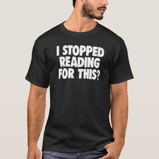 本おたく本ウォーIストップ読のFor The Tシャツ (正面)
