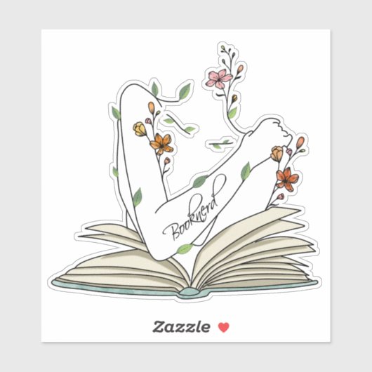 本おたく繊細な野生の花の前腕のタトゥー シール (シート)