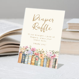 本おむつラッフルサイン 台座サイン