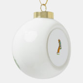 本おもしろいの読キリン私の図書館を愛する セラミックボールオーナメント (左)