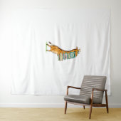 本おもしろいの読キリン私の図書館を愛する タペストリー (インサイチュ(横))