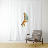 本おもしろいの読キリン私の図書館を愛する タペストリー (インサイチュ)