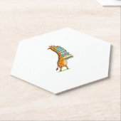 本おもしろいの読キリン私の図書館を愛する ペーパーコースター (アングル)