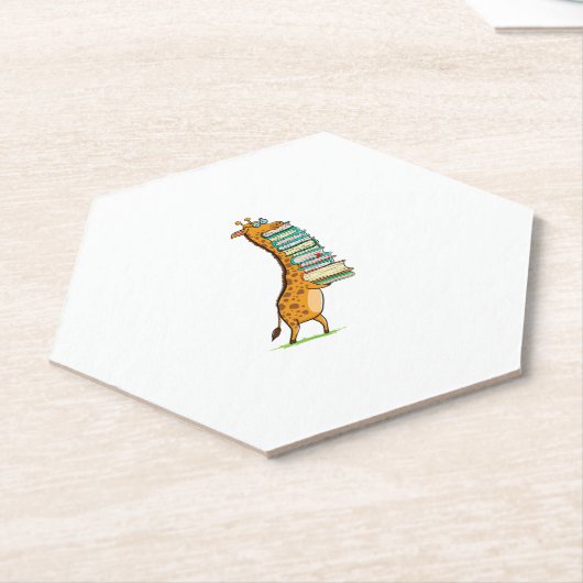 本おもしろいの読キリン私の図書館を愛する ペーパーコースター (アングル)