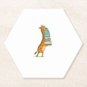 本おもしろいの読キリン私の図書館を愛する ペーパーコースター (正面)