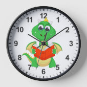 本おもしろいの読一覧 – Bookworm 壁時計 (正面)